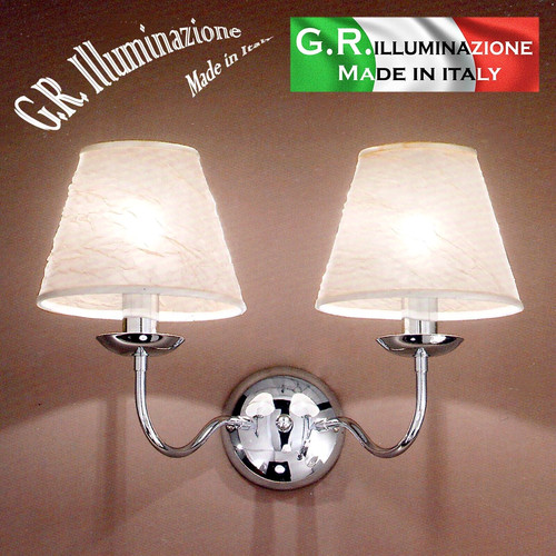 Applique moderna cromata - moderna,