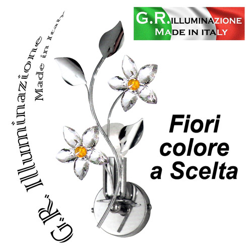 Applique moderna cromata - applique, 1