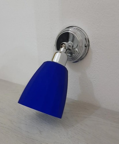 Applique vetro murano blu - murano,