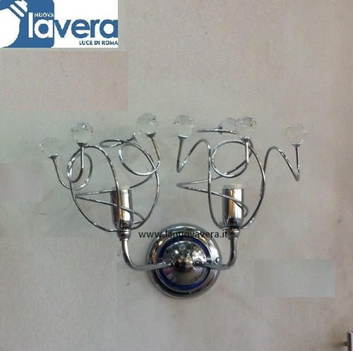 Applique cristallo bagno - applique, mina